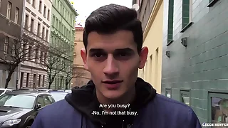 Amateur gay for offer cumshot - CZECH HUNTER 525